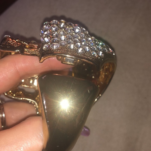 Gold plated bracelet. Unique piece. Skull π - Picture 8 of 9